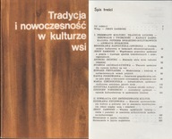 TRADYCJA I NOWOCZESNOŚĆ W KULTURZE WSI