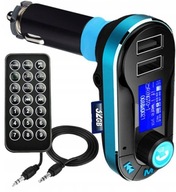 TRANSMITER FM 2x USB Bluetooth MP3 AUX SD PENDRIVE