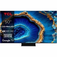 QLED TV TCL 50C805 50" 4K UHD čierna