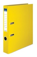 Zakladač pákový "Basic", žltý, 50 mm, A4, s ochranným spodným kovaním, PP/k