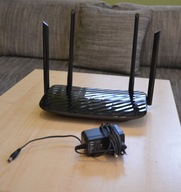 TP-LINK Router Archer C6 802.11ac, 300+867 Mbit/s, 10/100/1000 Mbit/s, 4 po