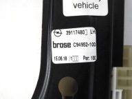 window regulator left front OPEL ASTRA K V