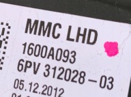 Gaspedal MITSUBISHI SPACE STAR II 13- 1600A093