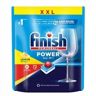 Finish All in 1 Max Tabletki do Zmywarki 72 LEMON