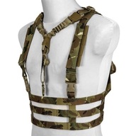 Kamizelka taktyczna moro Emerson Chest Rig typu Low Profile - Arid MC Camo