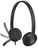 SŁUCHAWKI LOGITECH H340 STEREO Z MIKROFONEM