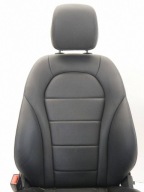 seat left front front driver´s black leather MERCEDES GLC W253