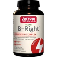 Vitamín B komplex Jarrow Formulas biotín niacín