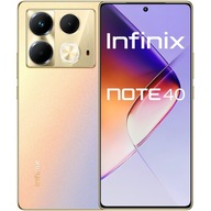Smartfón Infinix NOTE 40 8 GB / 256 GB 4G (LTE) zlatý + Nabíjačka indukčná Infinix 0 mA