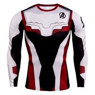 KOSZULKA KOMPRESYJNA RASHGUARD MĘSKI MMA-Marvel