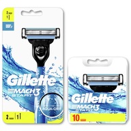 Gillette Mach3 Aqua-Grip Start Maszynka + 12 ostrz