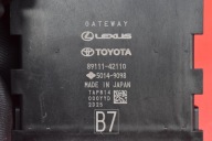 control unit module GATEWAY 89111-42110 TOYOTA BZ4X 204 KM 22