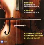 SAINT-SAENS and MYAKOVSKY: CELLO CONCERTOS [CD]