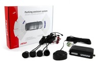 Amio Parkovacie senzory čierne 4 senzory a Buzzer