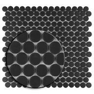 KERAMICKÁ MOZAIKA DEKORATÍVNA ČIERNA BLACK DOTS PENNY