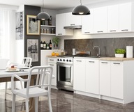 Kuchynský nábytok OLIWIA 2,4m biela sada komplet AKD