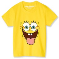 Spongebob Kanciastoporty Tričko T-Shirt Deti