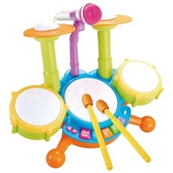 Zestaw perkusyjny dla dzieci Zabawkowy zestaw