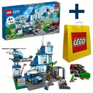 LEGO City 60316 Posterunek policji DUŻY ZESTAW + DUŻA TORBA LEGO GRATIS