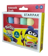 Kreda chodnikowa Jumbo 6 kolorów Play-Doh