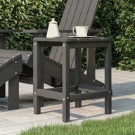 Záhradný stolík Adirondack antracitový 38x38x46 cm HDPE