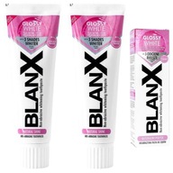 Bieliaca zubná pasta BlanX Glossy White 75ml 2ks