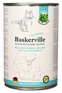 Baskerville Holistic. Jeleń z królikiem i kocimiętką, 400g