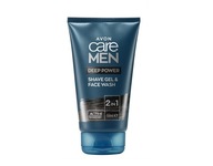 Avon Men Deep Power Żel do Golenia Mycia Twarzy