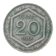 [M32222] Olaszország 20 centesimi 1918