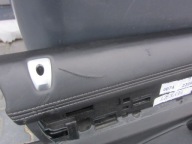 BMW 7 G12 side door driver´s upholstery left front black leather 9661986