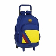 Školská taška s kolieskami Compact F.C. Barcelona 612