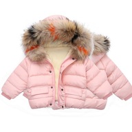 Detská bunda kabát jesenná, jarná, zimná sezóna veľkosť 92 (87 -
