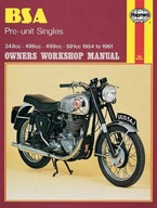 BSA Pre-unit Singles (54 - 61) Haynes Repair