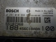 FIAT PUNTO II computer control unit 0281010998 55187368