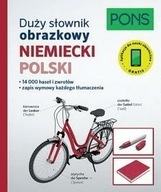 Duży słownik obrazkowy Niemiecki Polski. PONS