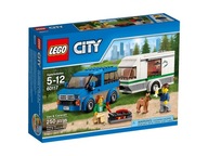 LEGO City 60117 Van z przyczepą kempingową