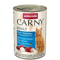 Animonda Carny Cat Adult Wół/dorsz puszka 400g
