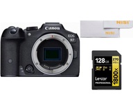 APARAT FOTOGRAFICZNY BEZLUSTERKOWIEC Canon EOS R7 Body + KARTA PAMIĘCI PRO