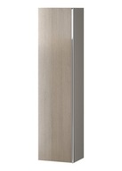 Nábytkový stĺpik VIRGO šedý dub s chrómovou úchytkou (S522-034)