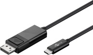 Kabel adapter USB-C - DisplayPort DP Goobay 1,2m