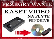 Przegrywanie 1x kaset VHS/HI-8/MiniDV/ PendriveHDD