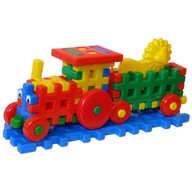 Traktor farmára - Kocky konštrukčné oblátky