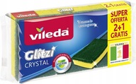 Zmywaki kuchenne VILEDA Glitzi Crystal 2+1 gratis