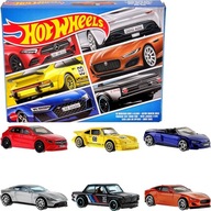 HOT WHEELS ZBERATEĽSKÁ SADA 6 DARČEKOVÉ AUTO EUROPEAN CAR CULTURE