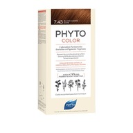 Phyto color 7.43 Medená zlatá blondínka