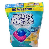 Weisser Riese Universal Trio - Caps univerzálne kapsule na pranie 80ks.