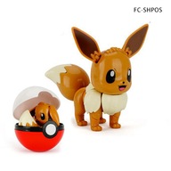 Pokeball Clip + Skladacia figúrka Pokémon Eevee