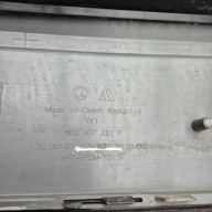 SKODA OCTAVIA III RS 12- bumper front front 4XPDC SPR 5E0807221F