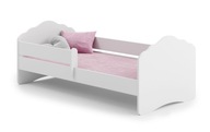 Łóżko dziecięce FALA 160x80 cm materac barierka