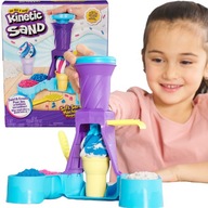 KINETIC SAND PIESOK KINETICKÝ ZMRZLINA SOFT SERVE STATION + PRÍSLUŠENSTVO